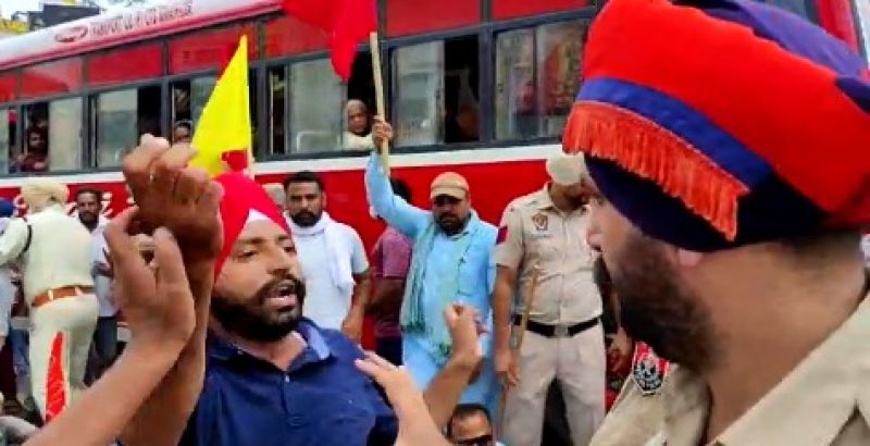  Contract Employees Protest