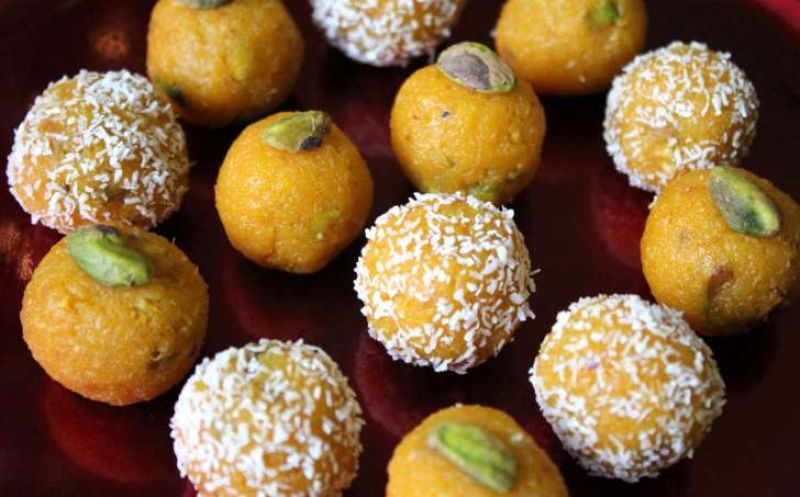 Mango and Nuts Laddo 