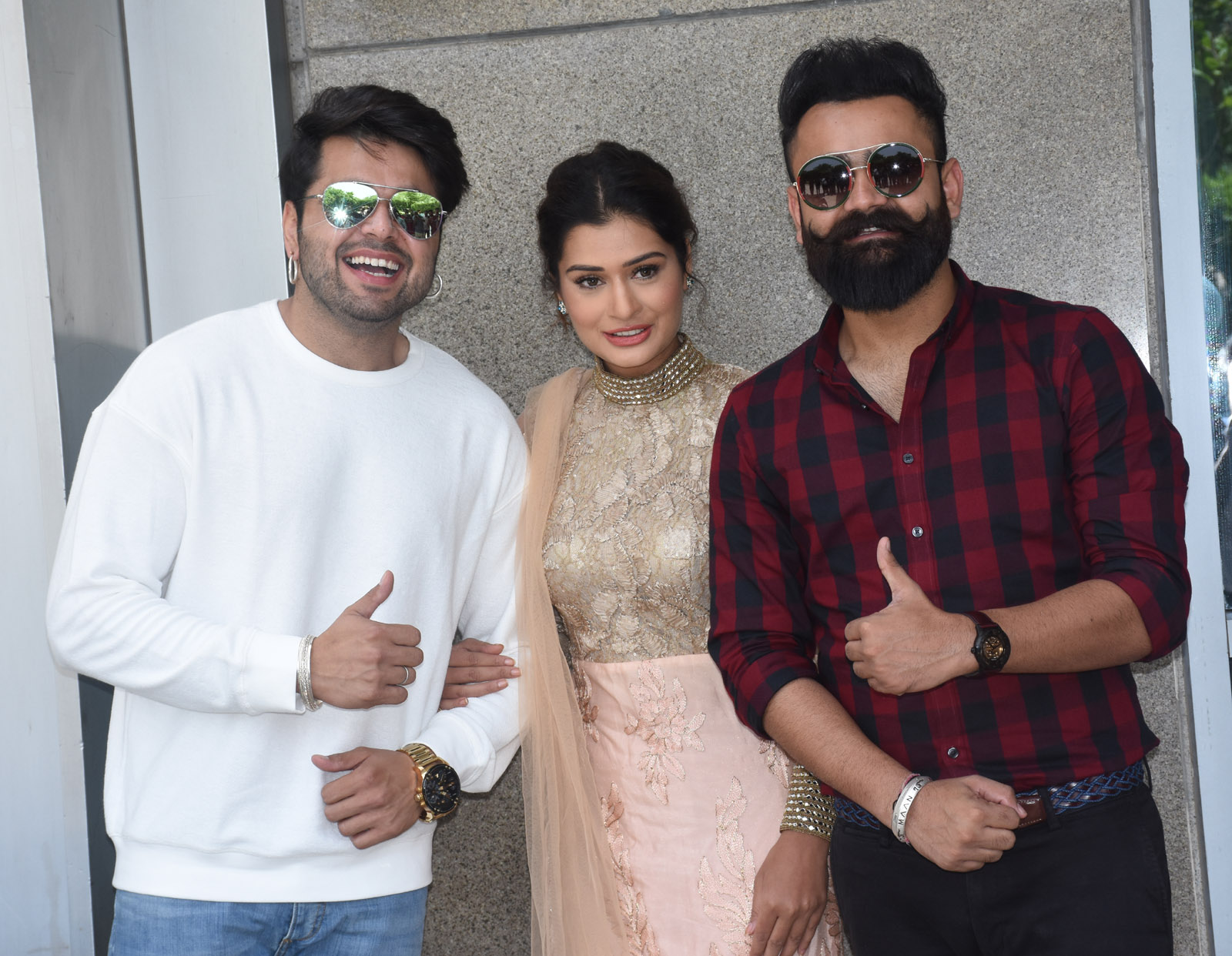 Ninja, payal and Amrit Maan