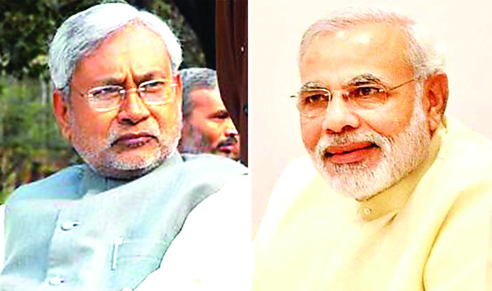 Nitish and Modi
