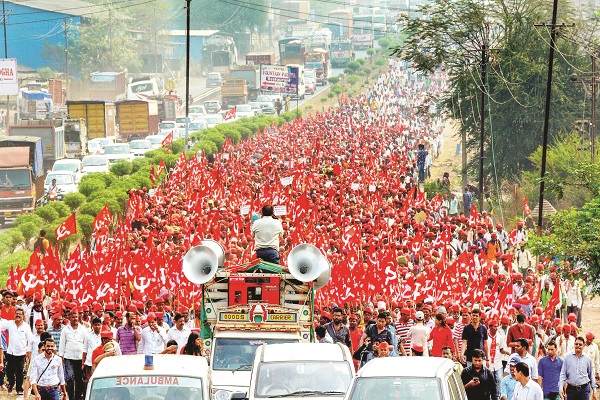 Maharashtra Farmers Protest